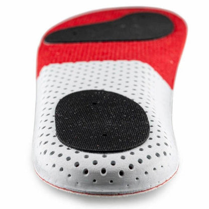 Plantillas para patinaje artístco Edea E-Soles. Inserciones de Noene para el talón y el metatarso que absorben y disipan el 96 % de los impactos y las vibraciones.