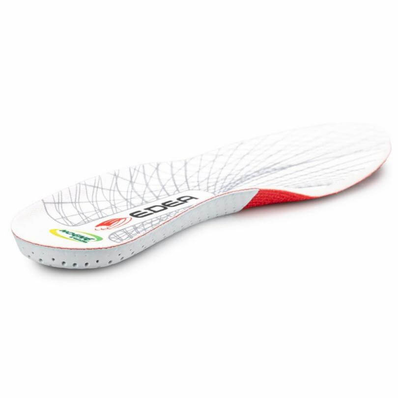 Plantillas para patinaje artístco Edea E-Soles. El soporte para el arco proporciona estabilidad y ayuda a corregir la postura y a alinear los puntos de apoyo.