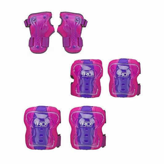 Set de protectores para patinaje infantil Roller Derby de venta en Skate World