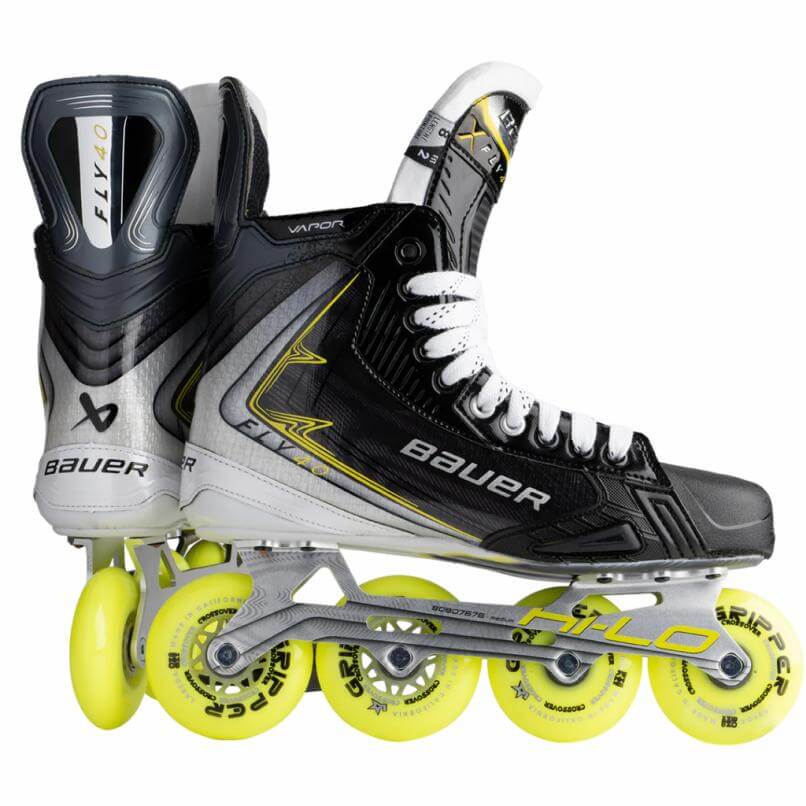 Patines de Inline Hockey Bauer Vapor Fly40 máxima velocidad, control absoluto y respuesta profesional.