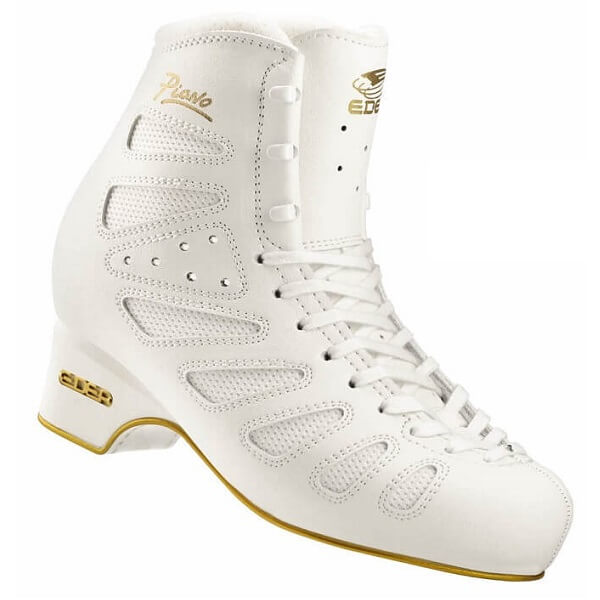 Botas para patines de artístico Edea Piano color blanco de venta en Skate World, distribuidor autorizado de Edea Skates en México