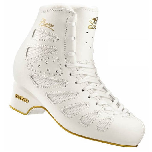 Botas para patines de artístico Edea Piano color blanco de venta en Skate World, distribuidor autorizado de Edea Skates en México