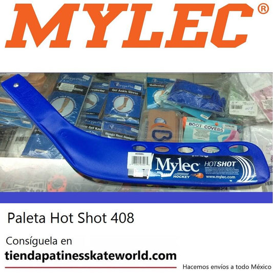 Paleta para stick de hockey Mylec Hot Shot Azul de venta en Skateworld México