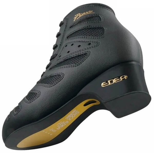 Botas para patines de artístico Edea Piano color negro de venta en Skate World, distribuidor autorizado de Edea Skates en México